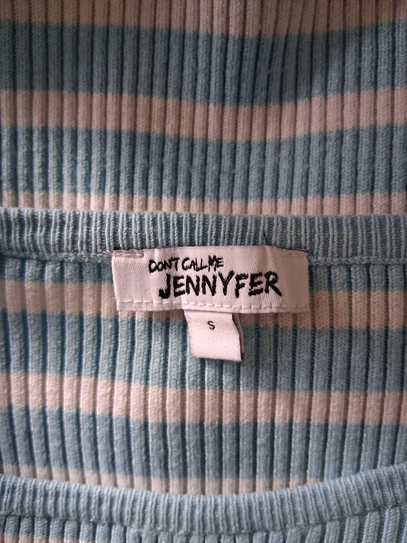 Top a rayas azul cielo y blanco - Estilo retro/pin-up - Jennyfer – photo 4